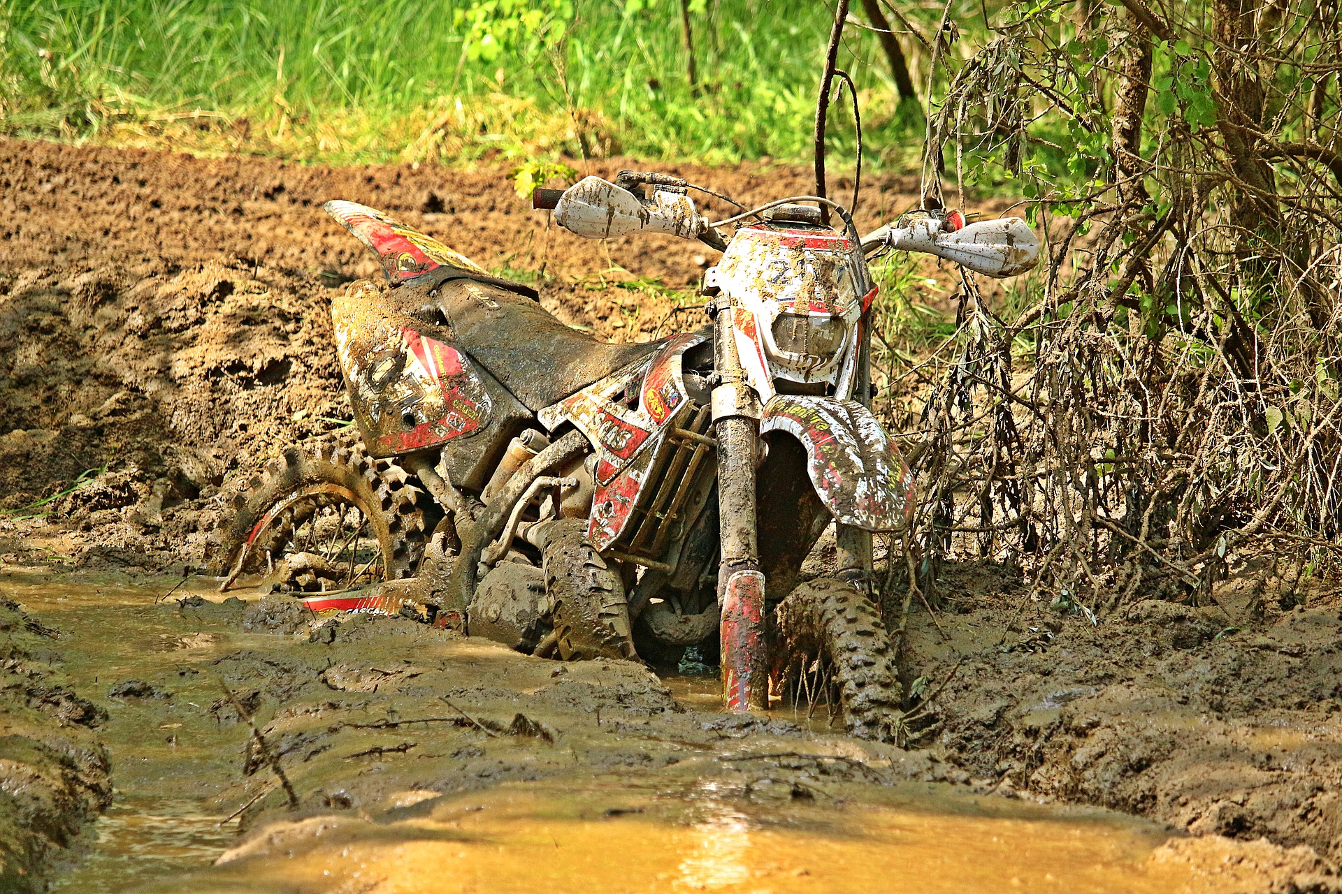 Motorrad 2020 Frau vorstart